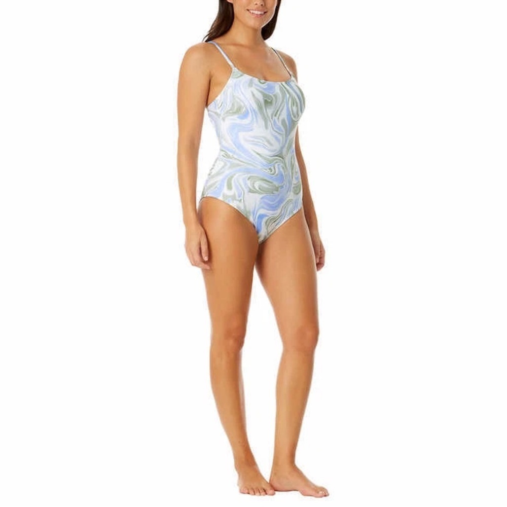 Hurley Multicolor Swirl One-Piece Swimsuit